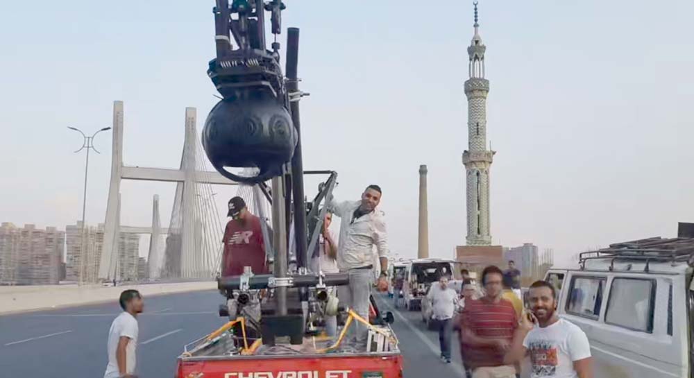 Catch Reality filming with the Insta360 Titan in Egypt