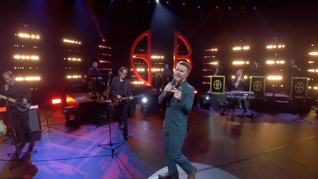 Gary Barlow live performance — 360° shoot